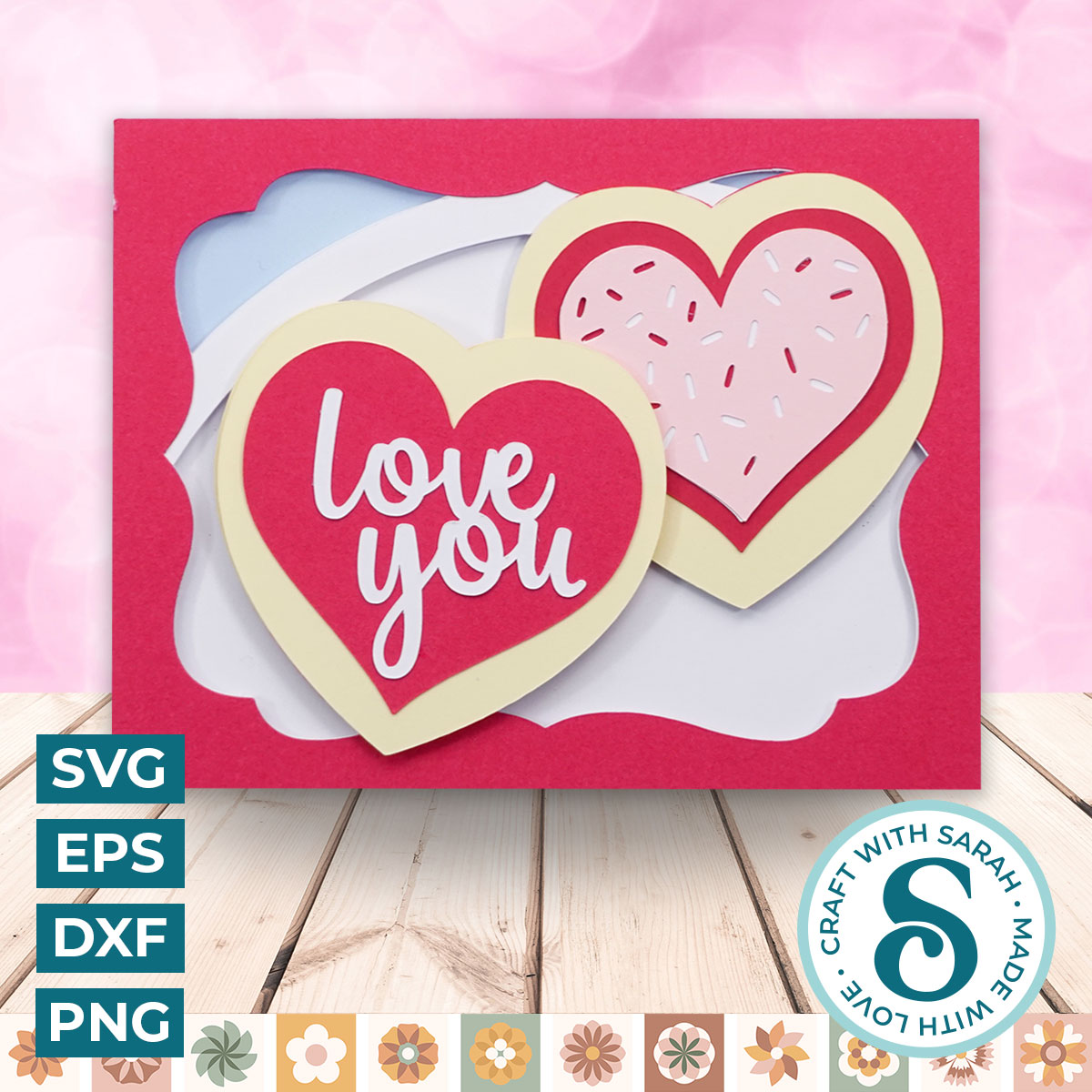 Love Cookies A2 Card