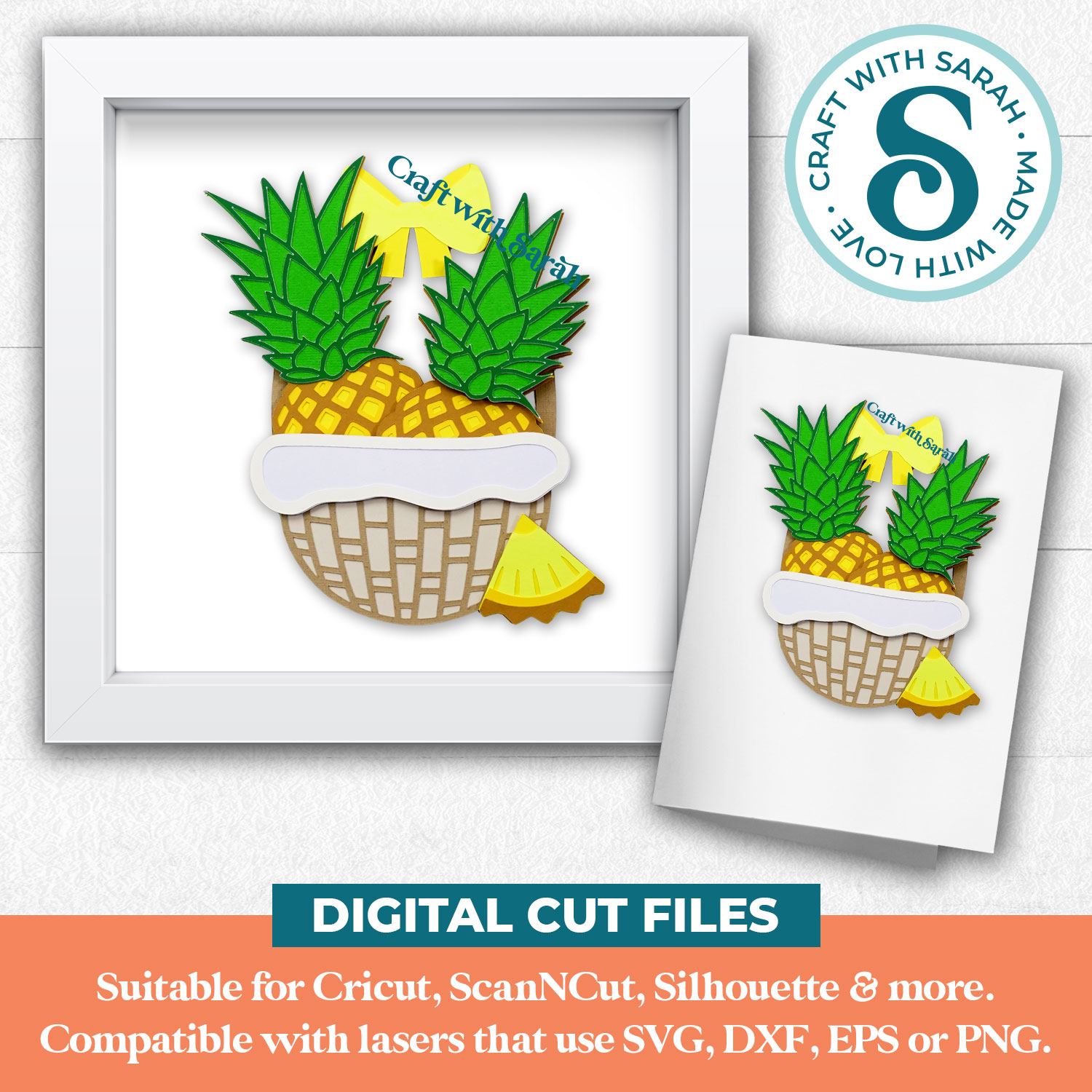 Pineapple Basket SVG - Image 2