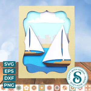 Sailing Boats A2 Card