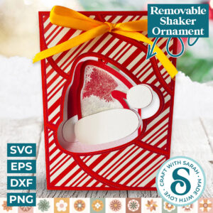 Santa Hat Shaker Card