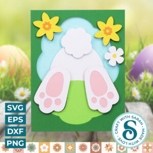 Easter Bunny A2 Card