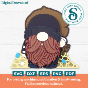 Burglar Gnome SVG (Male)