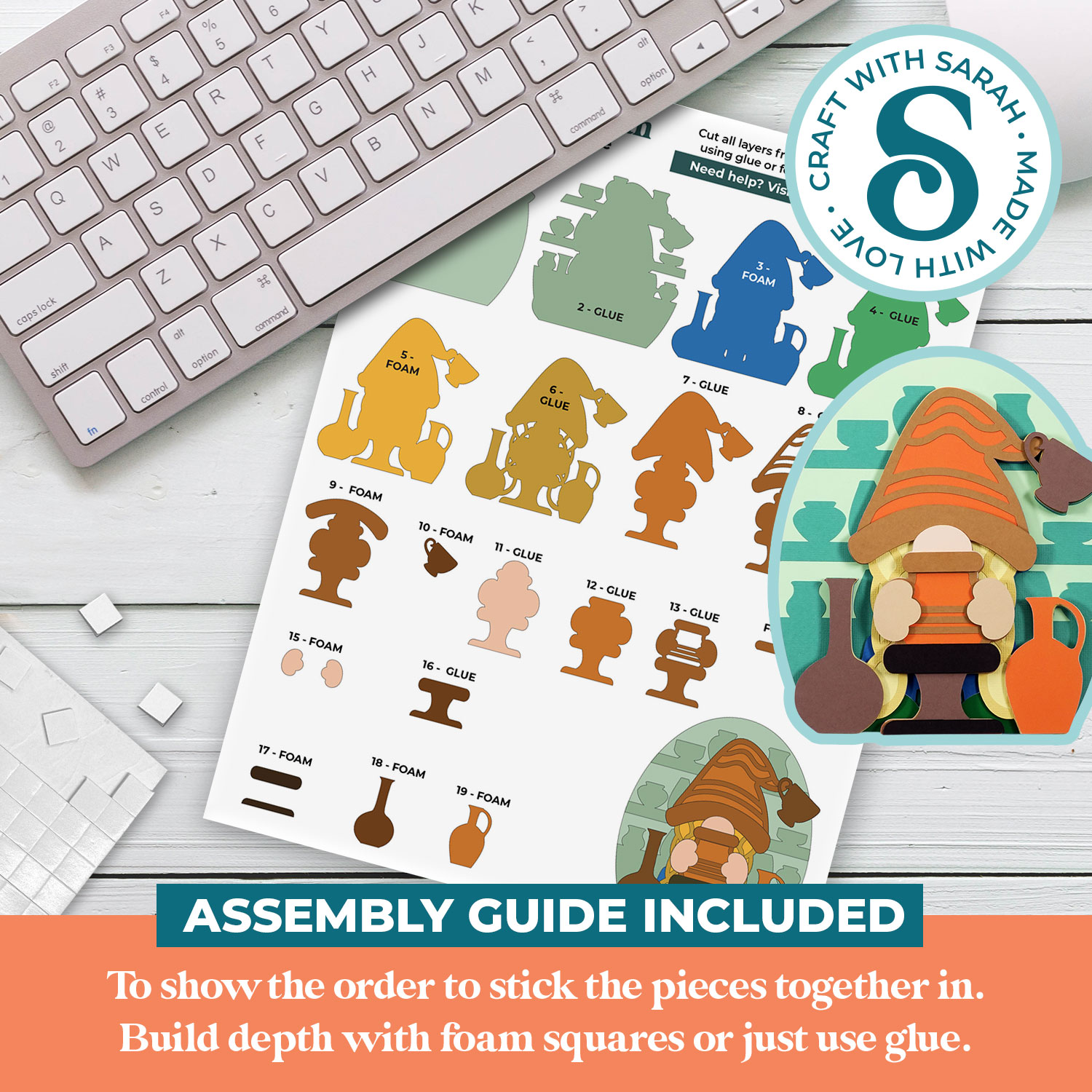 Pottery Gnome SVGs - Image 2