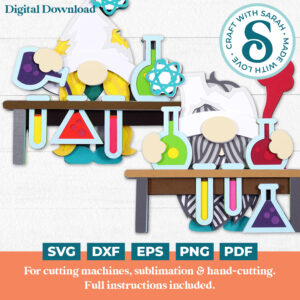 Scientist Gnome SVGs