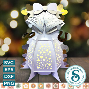 Wedding Bells Base Lantern