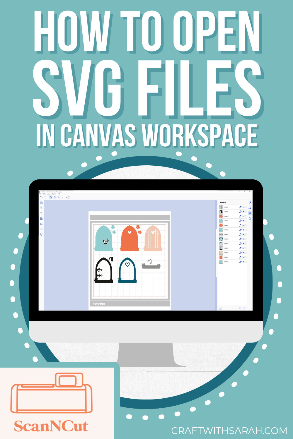 How to Open SVG Files in CanvasWorkspace for ScanNCut Machines