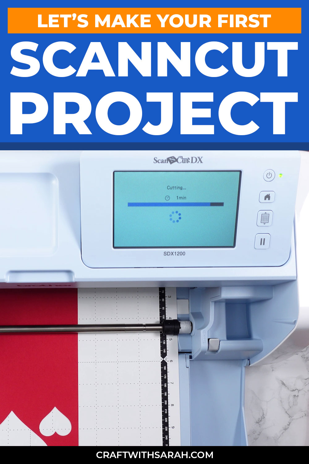 Let's make your first Brother ScanNCut project from paper