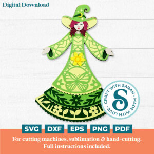 Spring Witch SVG