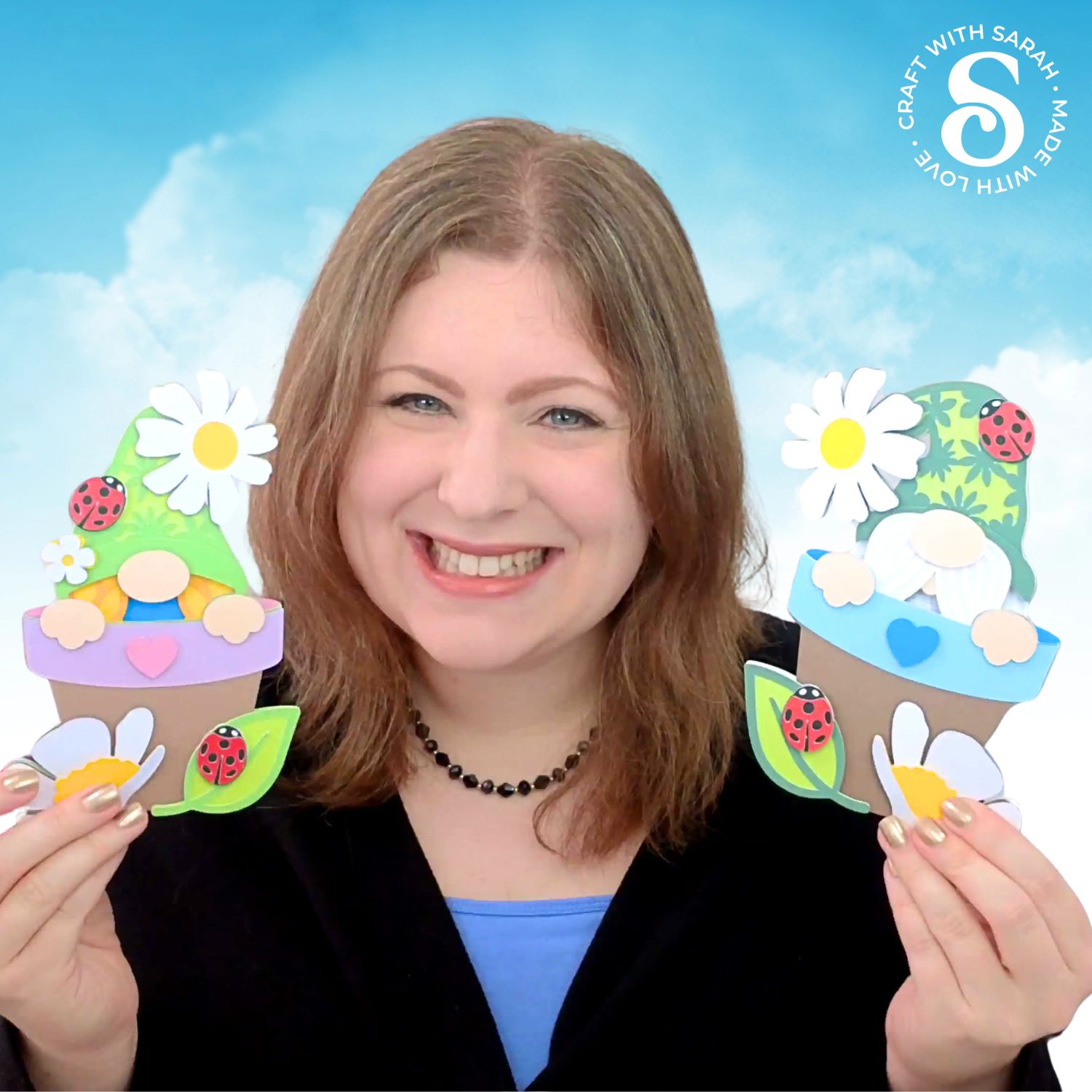 Spring Craft Countdown Day 07 - Flower Pot Gnomes