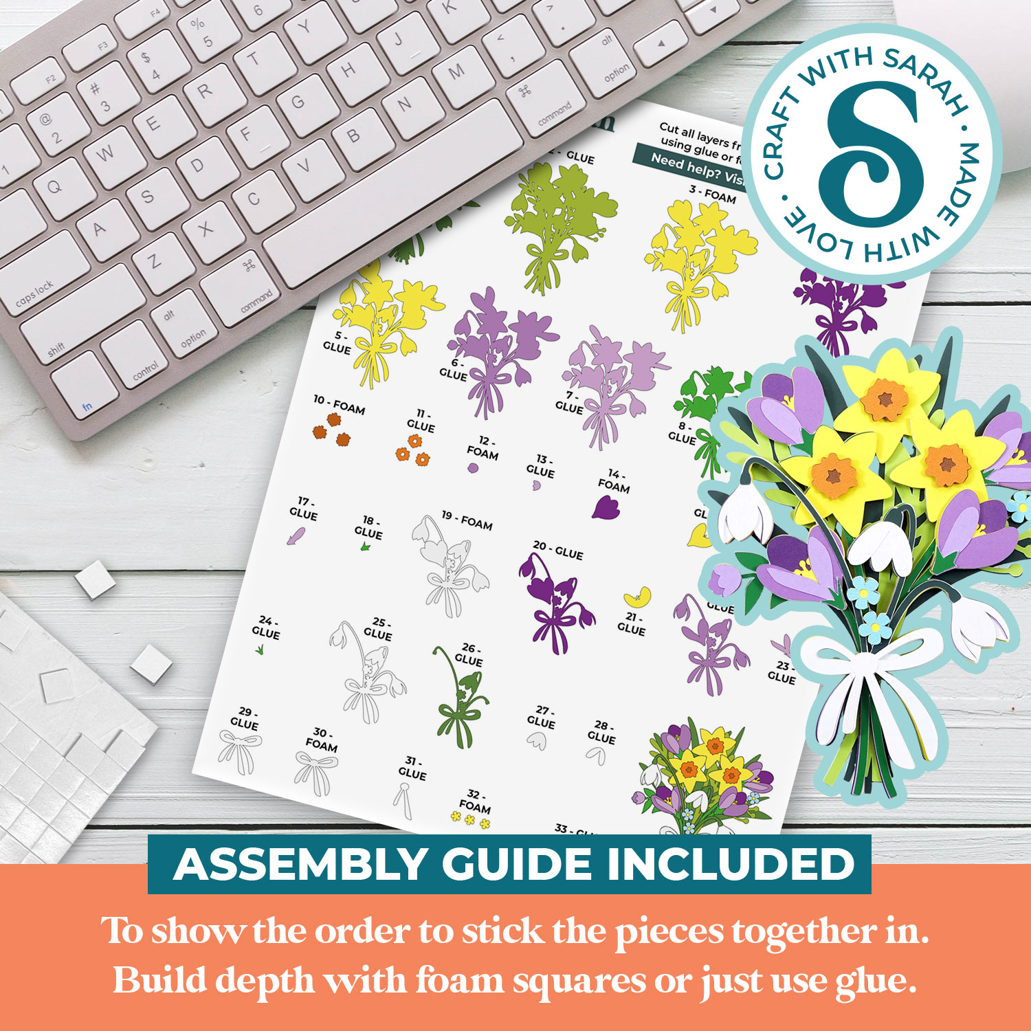 Easter Bouquet SVG - Image 2