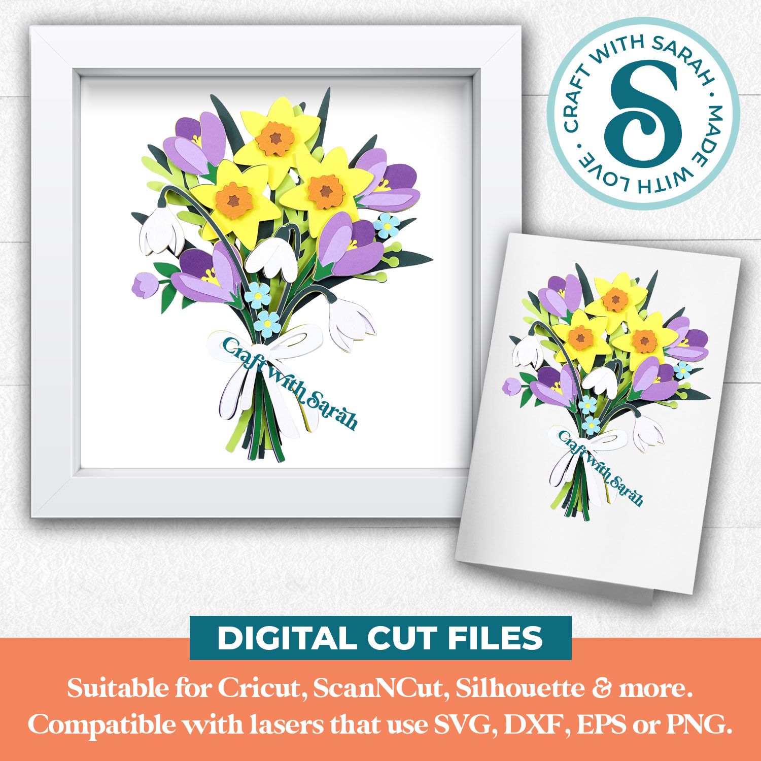 Easter Bouquet SVG - Image 3