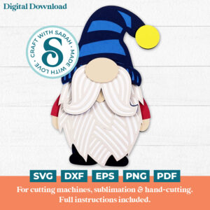 Dad Gnome SVG (Family Series)