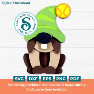 Dog Gnome SVG (Family Series)