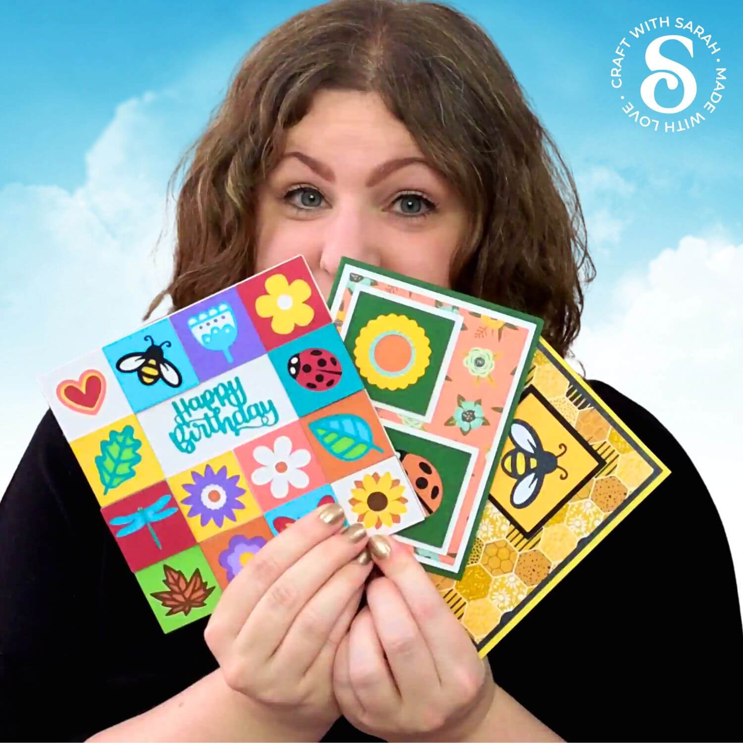 Spring Craft Countdown Day 01 - Block Builder Cards