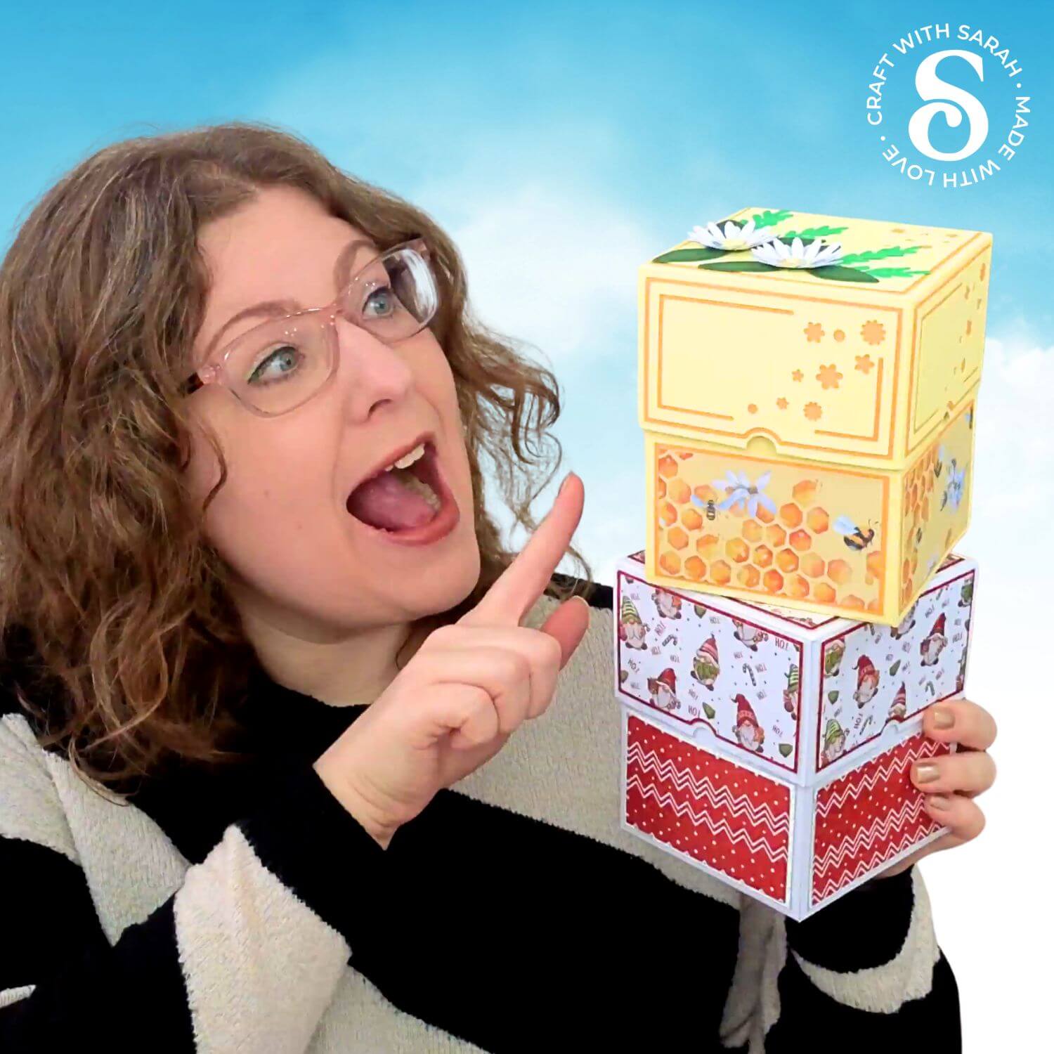 Spring Craft Countdown Day 06 - Gift Boxes for Mugs by Craft with Sarah
