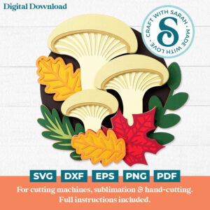 Oyster Mushrooms SVG