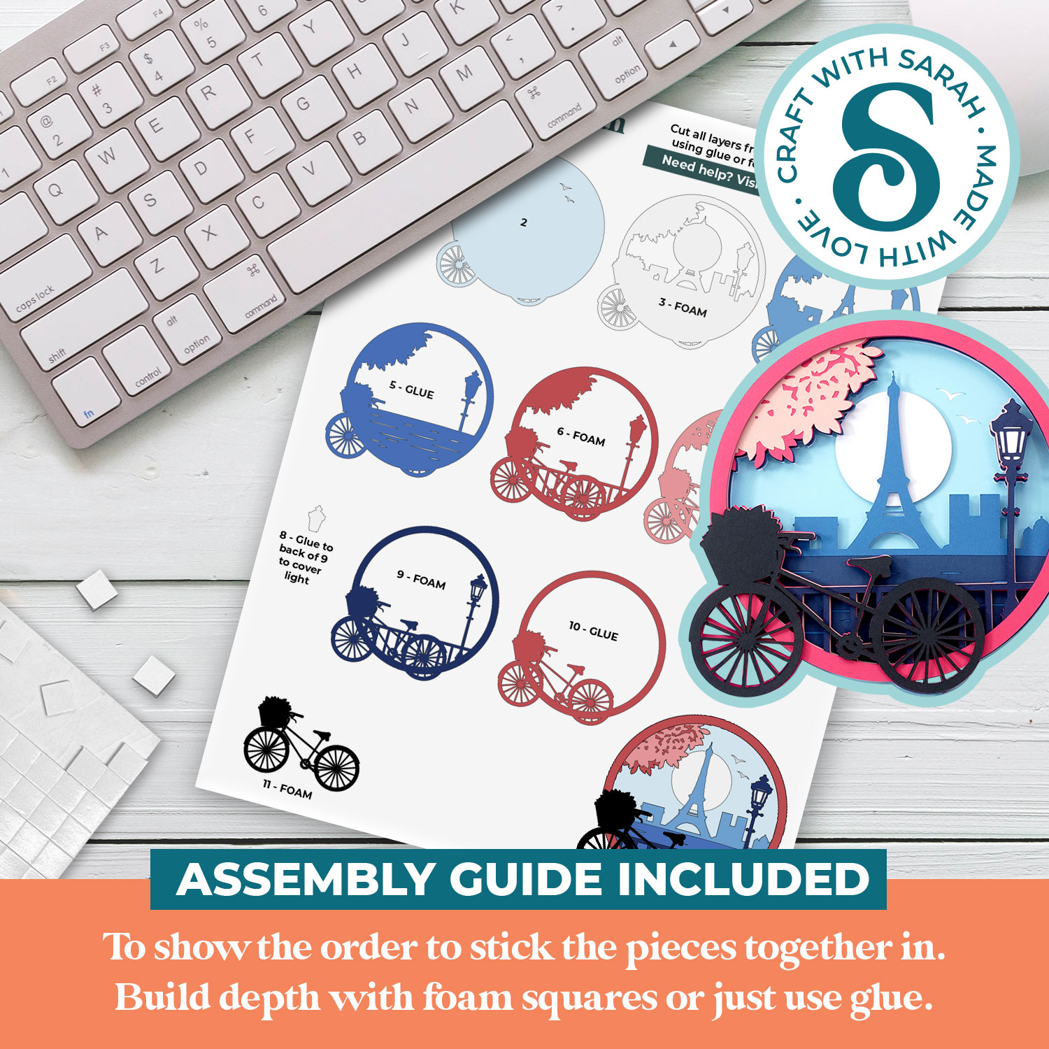 Paris Scene SVG - Image 2