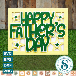 Father's Day Stars A2 Card