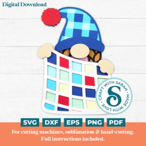 Quilting Gnome SVG - Female