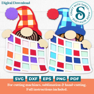 Quilting Gnome SVGs