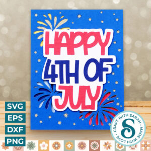 Happy 4th of July A2 Card