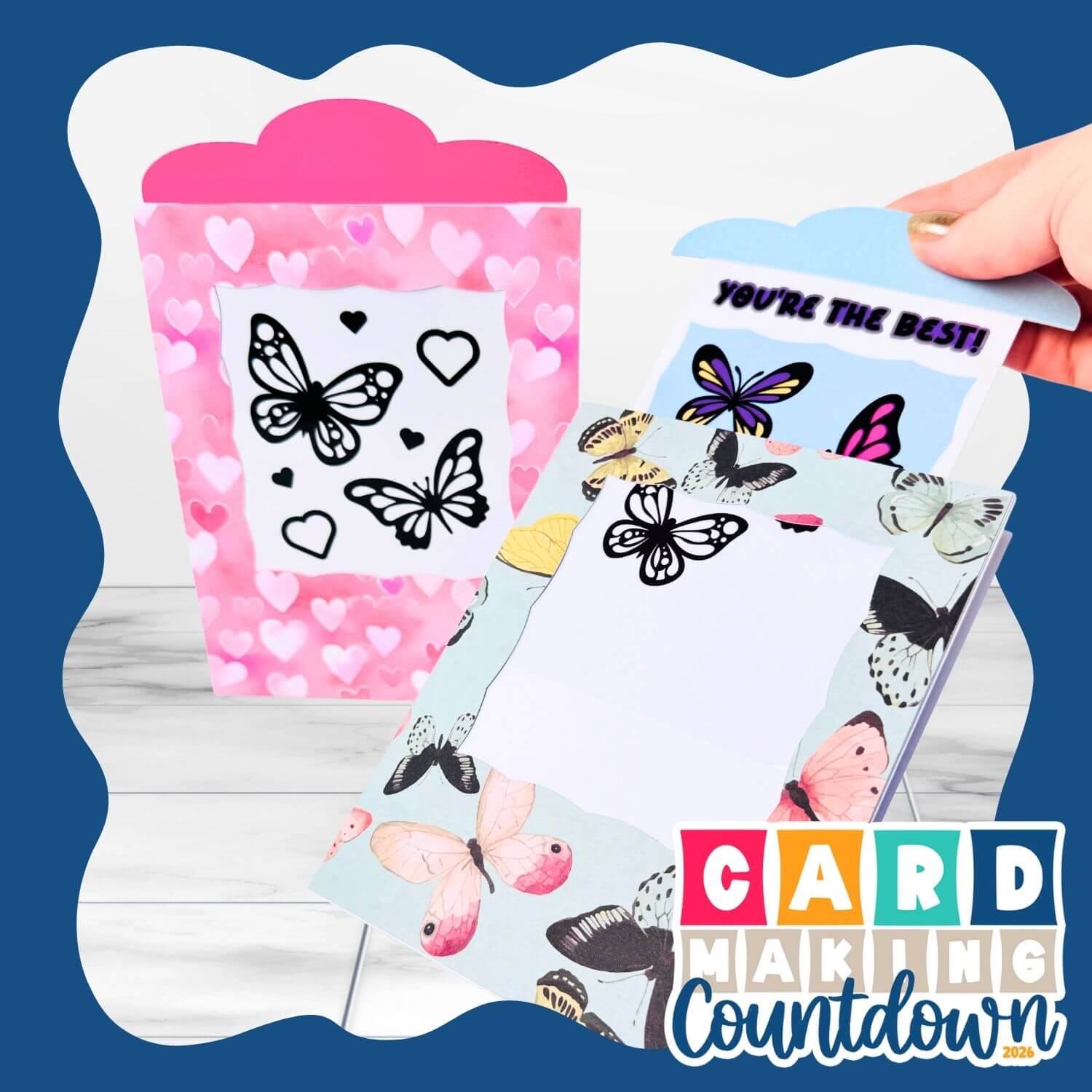 Magic Color Card by Craft with Sarah