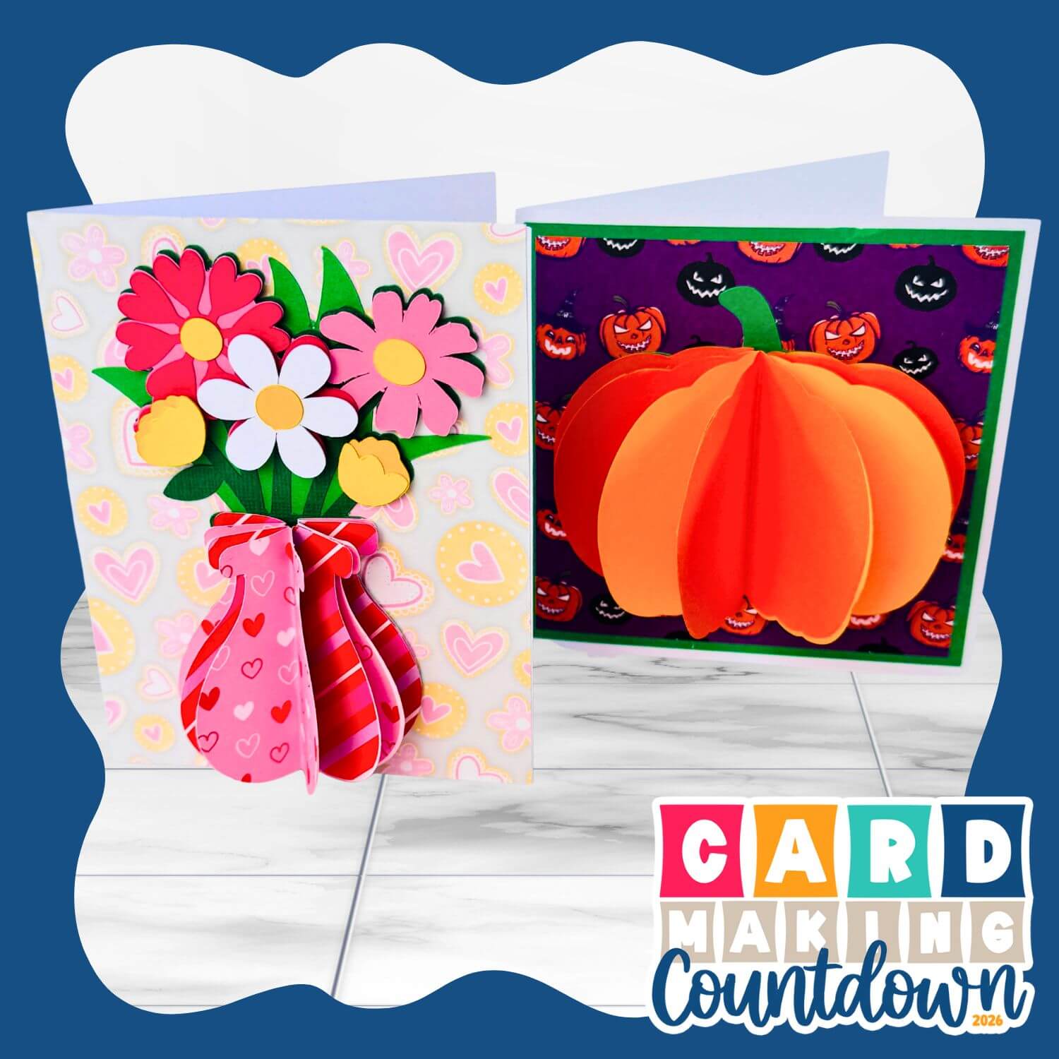 Popout card fronts