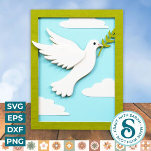 Sympathy Dove A2 Card