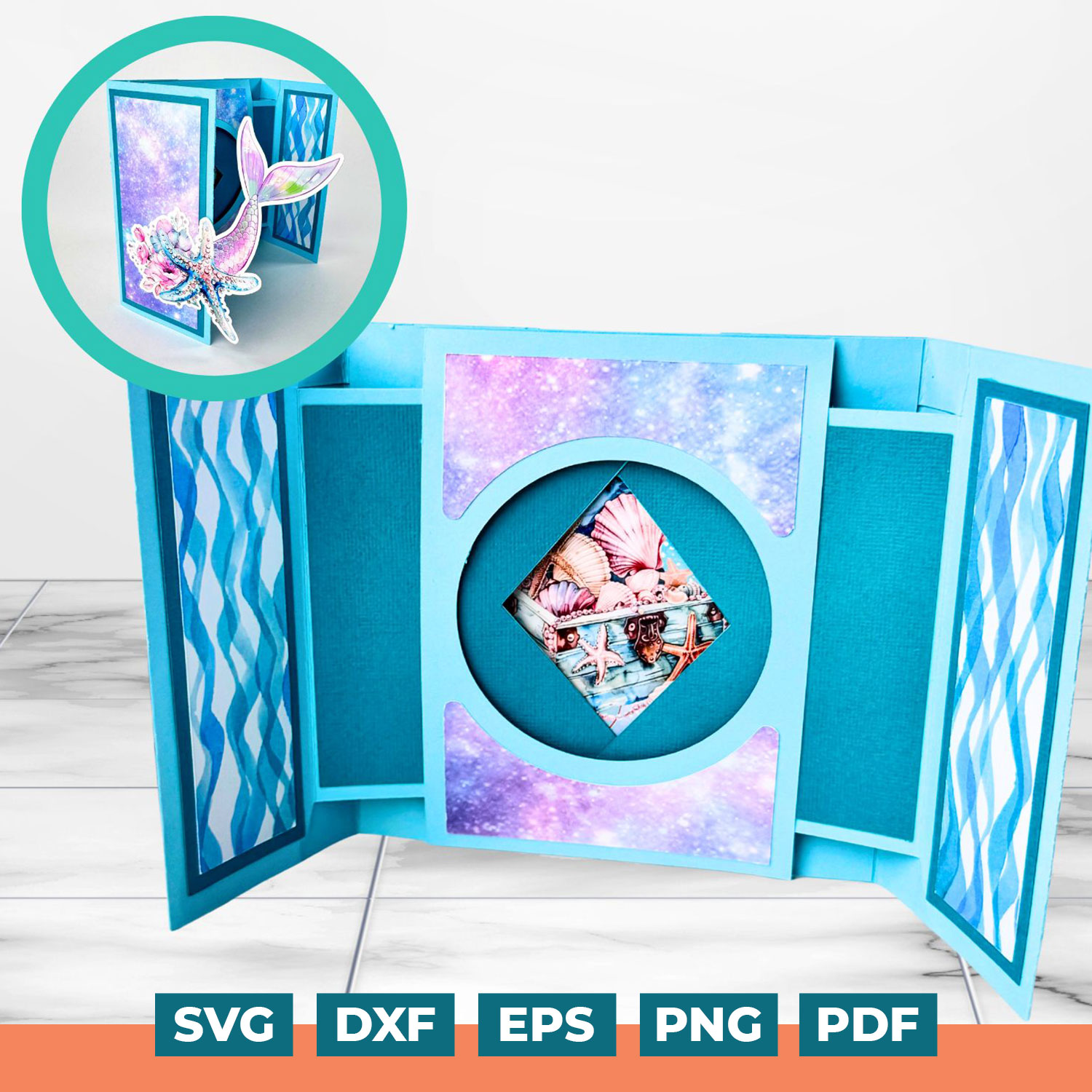 Photo Reveal Aperture Card