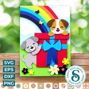 Birthday Puppies Card