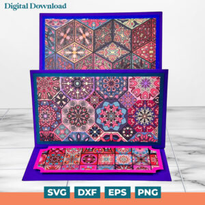 Square Double Easel Card