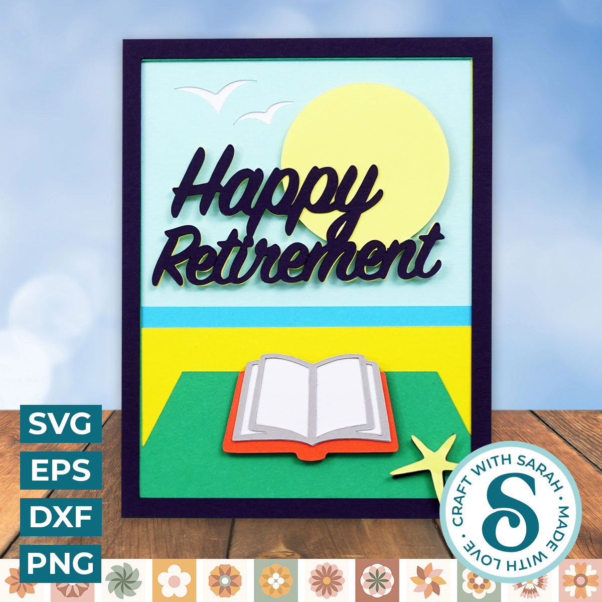 Happy Retirement A2 Card