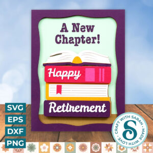 Retirement Books A2 Card