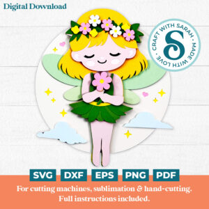 Spring Fairy SVG