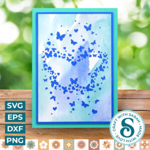Butterfly Cutout Shapes Card