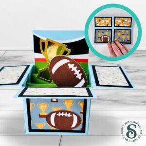 American Football Box Card