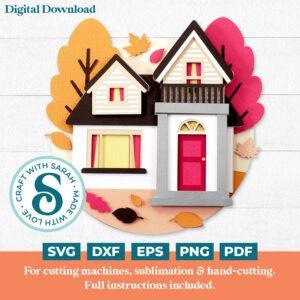 Autumn House SVG
