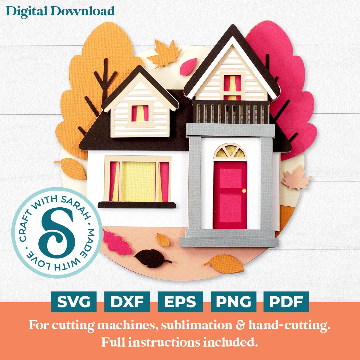 Autumn House SVG