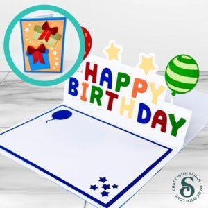 Happy Birthday Double-Sided Popout Card