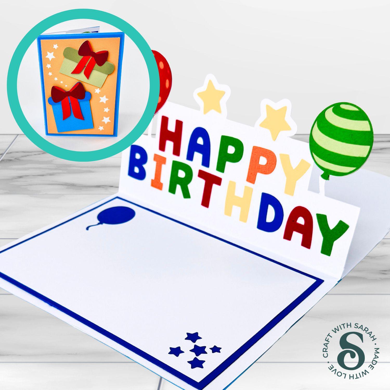 Happy Birthday Double-Sided Popout Card