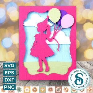 Birthday Girl A2 Card