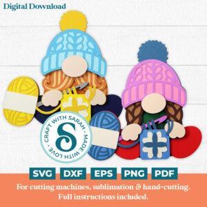 Crochet Gnome SVGs