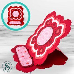 Hearts Easel Card