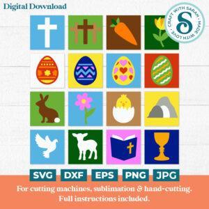 Easter Block Builders for Card Making