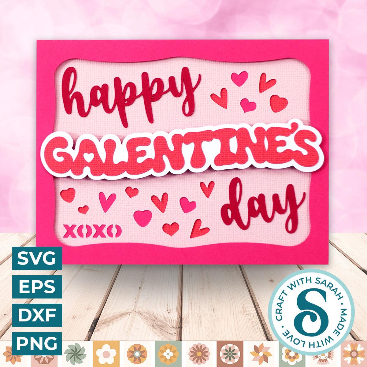 Happy Galentine's Day A2 Card