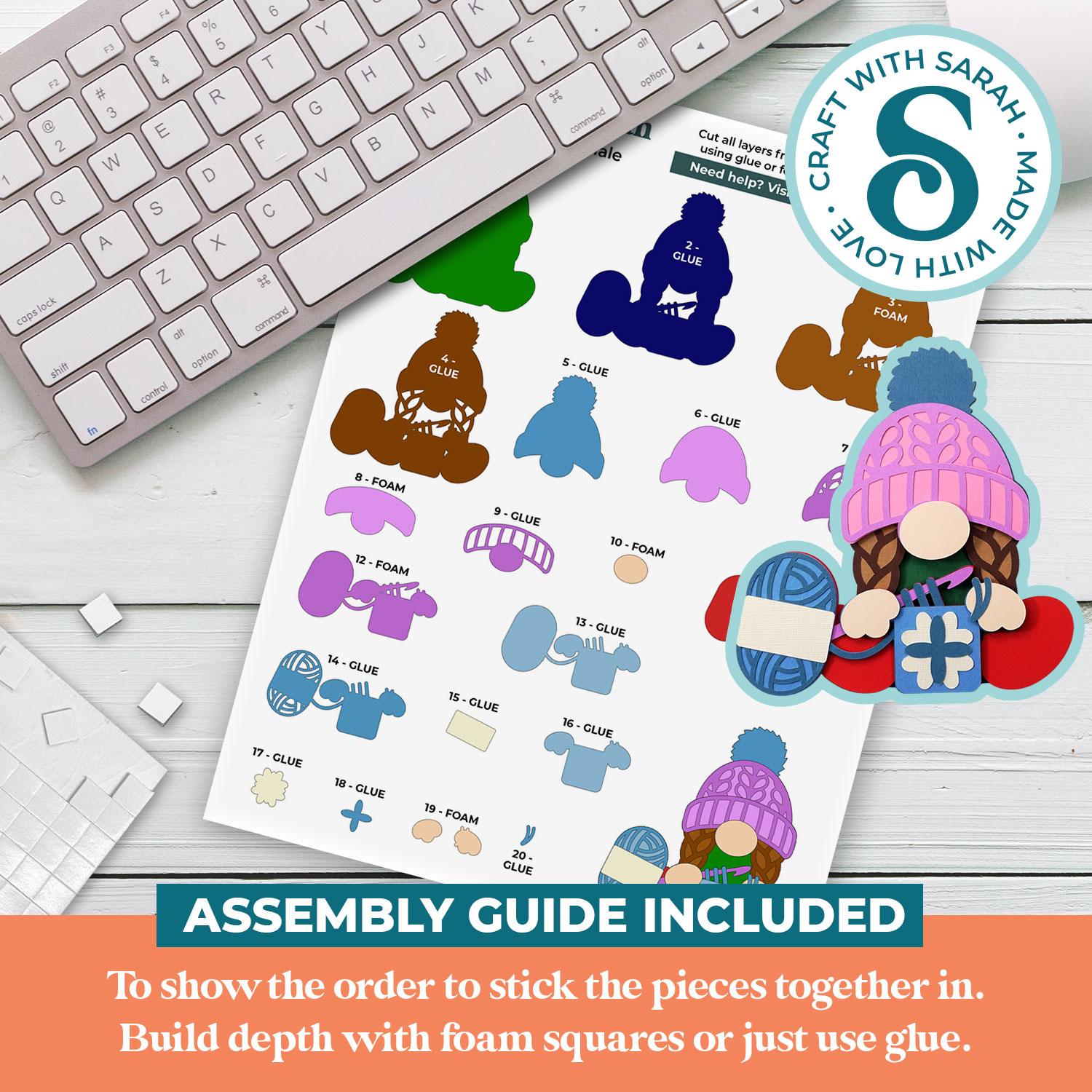 Crochet Gnome SVGs - Image 3