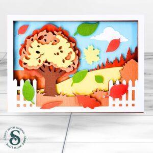 Autumn Landscape Greetings Card