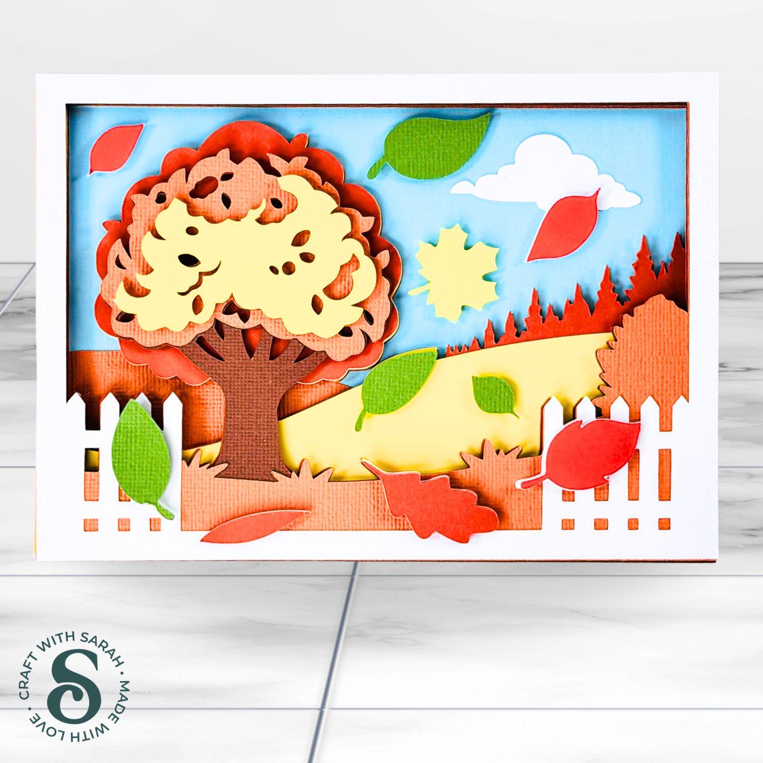 Autumn Landscape Greetings Card