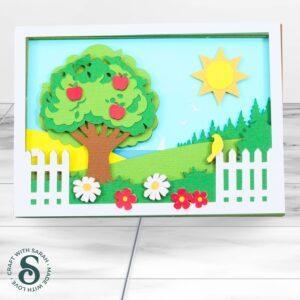 Summer Landscape Greetings Card