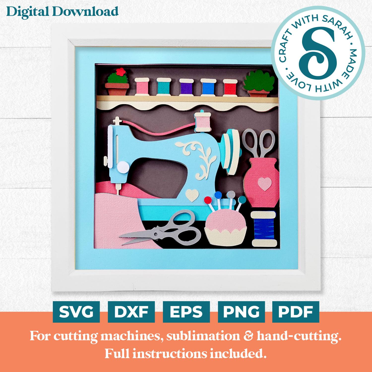 Sewing Shadow Box